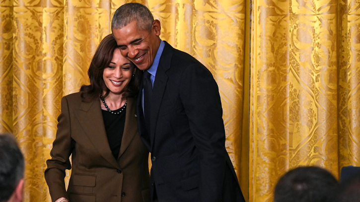 Barack Obama says US ‘ready’ for Harris presidency