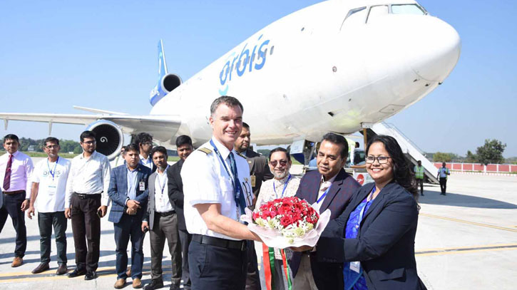 Orbis Flying Eye Hospital arrives in Ctg