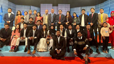 Eastern University wins the championship at ATN Bangla Shadow Parliament Debate Competition