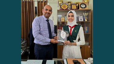 Milestone College student Mehjad Akbar received best guide award