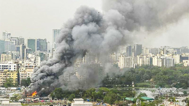 Korail slum fire under control