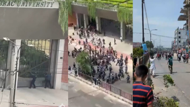 Situation tense at Badda after students-police clash