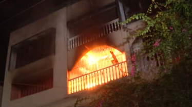 Fire at Sheikh Selim’s Banani residence