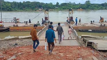 Ferry services suspended on Chandraghona-Raikhali route due to intense currents