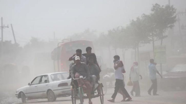 Dhaka’s air ‘unhealthy’ this morning