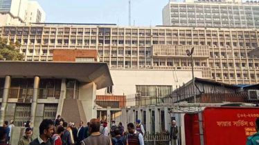 Secretariat building that caught fire reopens after 11 days