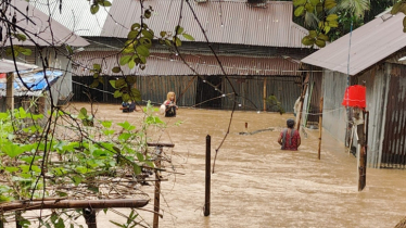 Incessant rains cause flooding in Sunamganj’s Dowarabazar