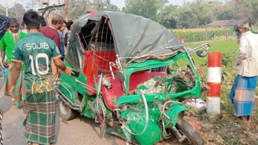 Truck-autorickshaw collision kills 3 in Mymensingh