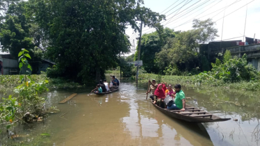 Sufferings linger as flood water receding slowly in Sylhet