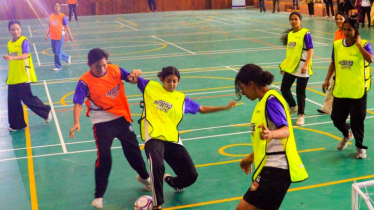 BD women’s national team footballers join ‘Healthier in Motion’ campaign at BRAC University