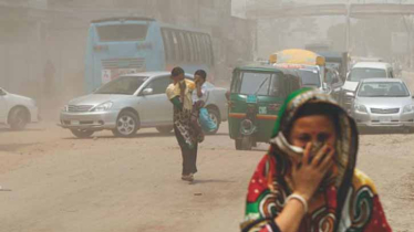 Dhaka’s air quality ranks world’s 3rd worst on Tuesday