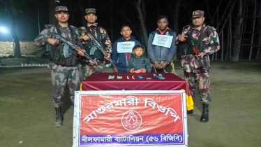 3 Bangladeshis held along Panchagarh border