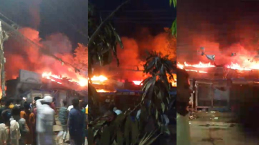 Fire breaks out at sawmill in Khilgaon