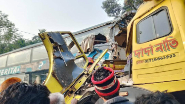 Four people die in bus-truck collision in Dinajpur: Police