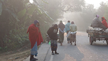 Chuadanga shivers as temperature drops to 9.8°C