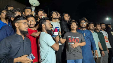 DU students again demonstrate demanding AL ban