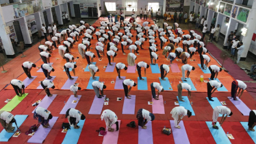 10th International Yoga Day celebrated at RU