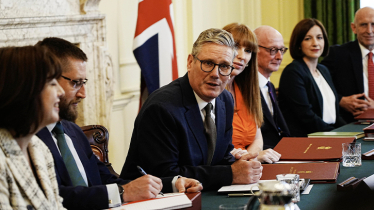 New UK PM Starmer assembles first cabinet meeting