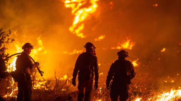 Firefighters halt advance of latest Los Angeles wildfire