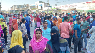 RMG workers block Dhaka-M’sing highway for day 2 demanding arrears