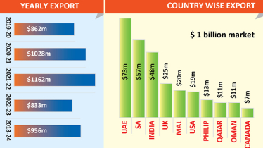 Huge potential for agro processed products export