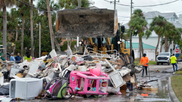 Milton returns to Category 5 as Florida braces for next hurricane