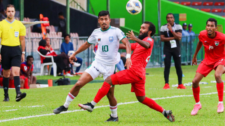 Bangladesh faces Maldives this evening