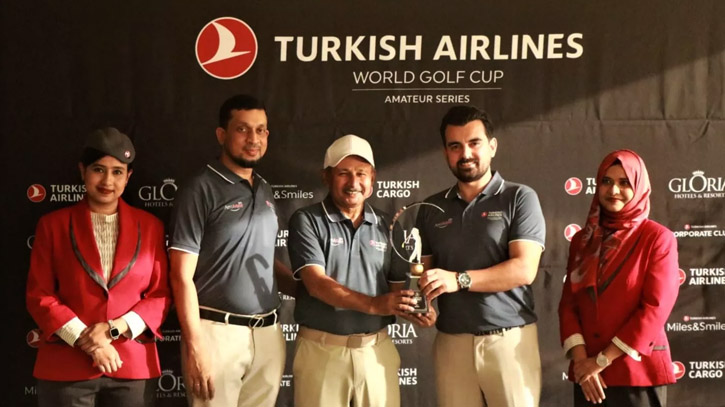 Dhaka champion set for grand finale in Turkish Airlines World Golf Cup