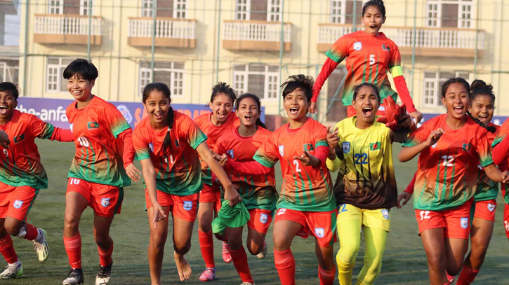 Bangladesh thrash Bhutan 6-0