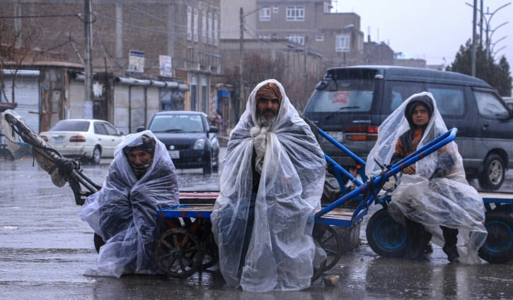 At least 60 Afghans killed by weeks of intense snow, rain