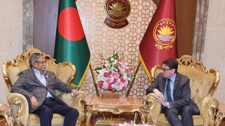 Play active role in int’l forums on Rohingya issue: President to New Zealand envoy