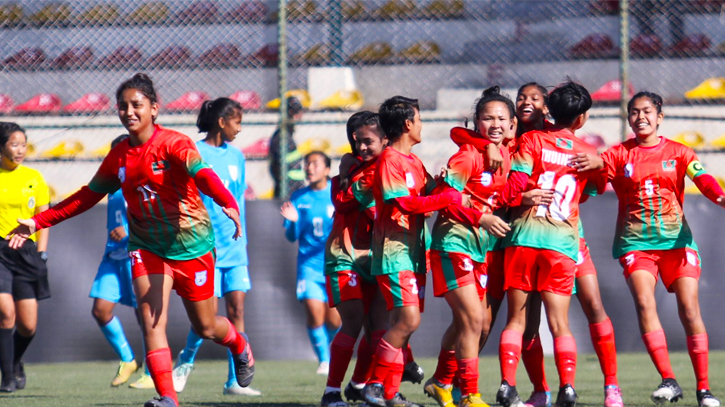 SAFF U-16 Women’s Champs: Bangladesh reaches final