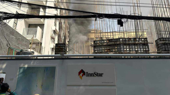 Under-construction building in Dhaka’s Banani catches fire