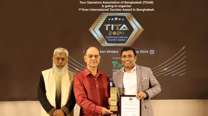 Shakawath Hossain Awarded by TOAB