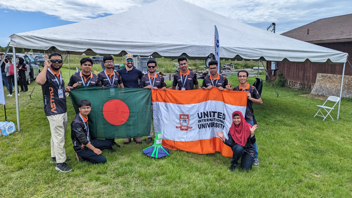 UIU ranks 3rd in Asia in CanSat Competition 2024