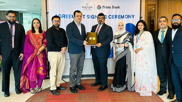 Prime Bank Signs Agreement with Evercare Hospital Dhaka