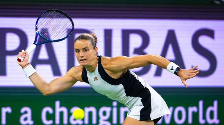 Sakkari holds off Gauff to book Indian Wells final with Swiatek