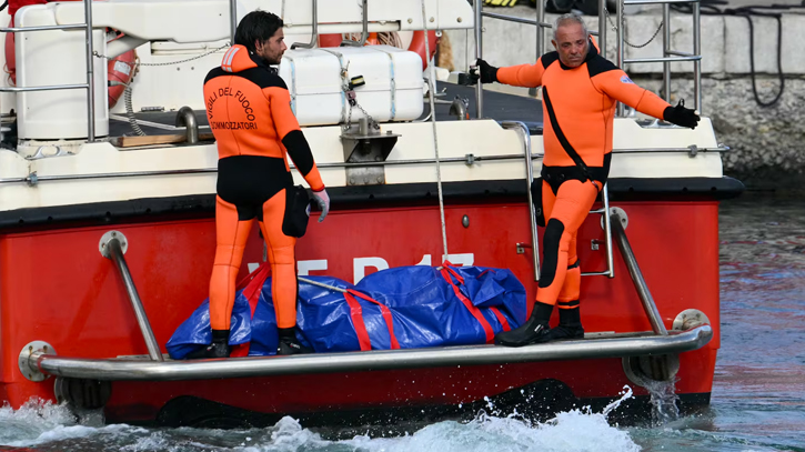 Four bodies found in Sicily yacht wreck search