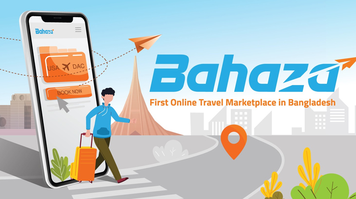 Bahaza.com offers online travel agency portal at Tk 2600