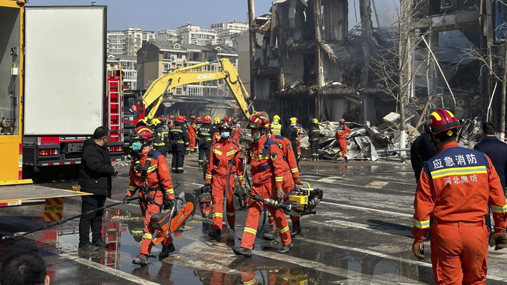 Explosion in building outside Beijing kills 2, injures 26