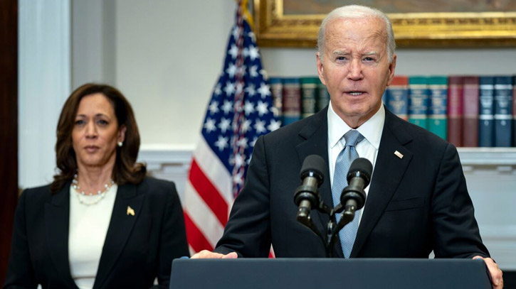 Biden gets blamed by Harris allies for the vice president’s resounding loss