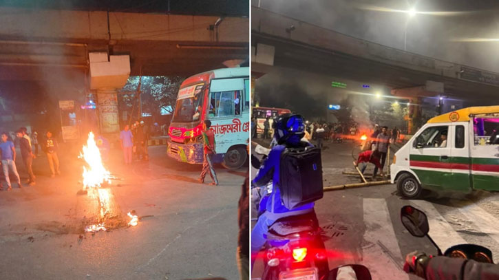 Truck drivers block Sat Rasta intersection demanding release of jailed leader