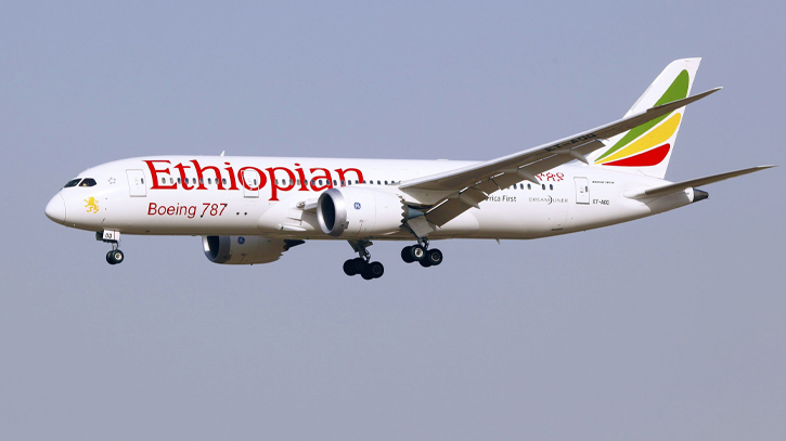 Flight on Addis Ababa-Dhaka route to resume from Nov 2