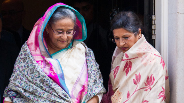 BFIU seeks bank account details of Sheikh Hasina, Rehana