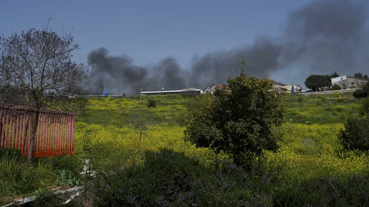 Hezbollah says it launched dozens of rockets after Israeli strikes