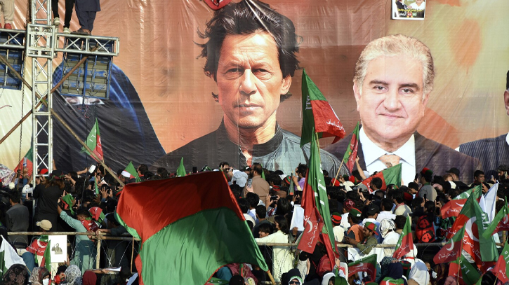 Imran Khan’s party stage rally in Islamabad to demand his release