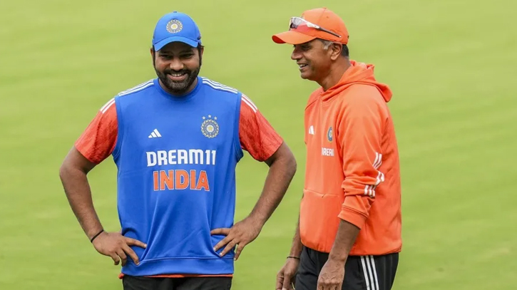 Skipper Rohit tried to get Dravid to stay on as India coach