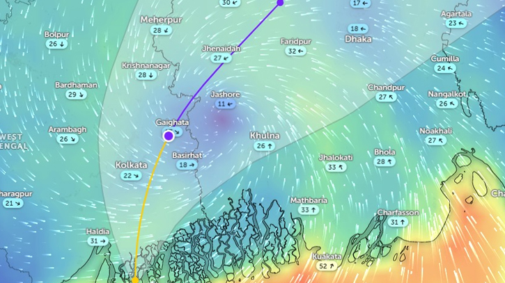 Cyclone Remal weakens into a land deep depression over Jashore