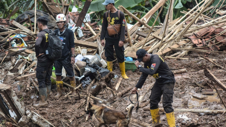 Four bodies found, 6 missing after Indonesia landslide