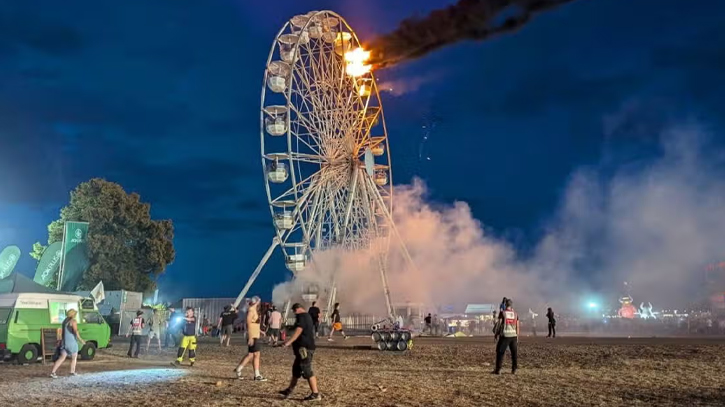 Ferris wheel fire at German festival injures more than 20